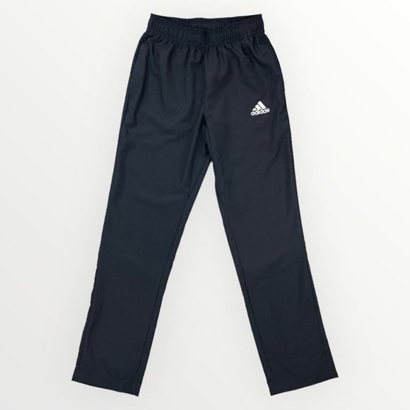 ADIDAS Aeroready Performance Athletic Black Lightweight Track Pants Small - Picture 1 of 8